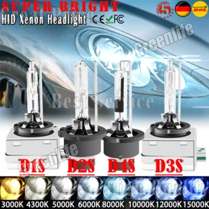 2x D1S D2S D3S D4S HID Xenon Brenner 55W 4300K-12000K Scheinwerfer Birnen Lampen - Bild 1 von 17