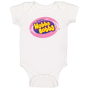 Hubba Bubba Chewing Gum Favorite Candy Baby One Piece - Picture 1 of 1