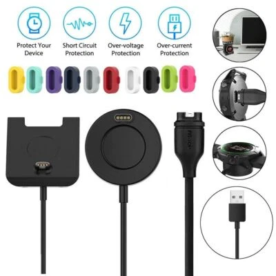 Câble de Charge USB Câble de Charge pour Garmin Fenix 5 5S 5X Vivoactive 3 Vivosport F3; - Photo 1/4