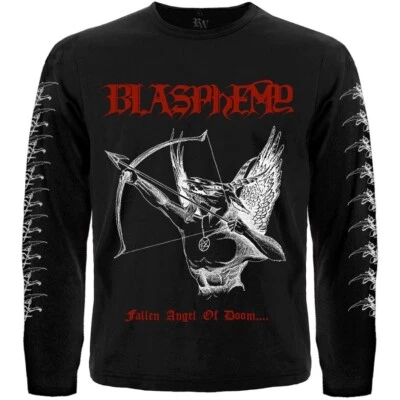 Blasphemy "Fallen Angel of Doom...."  Long Sleeve Black T-Shirt bathory - Image 1 of 4