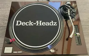 Technics SL-1200/1210 MK2 Vampirschwarz/Kirschrot Abdeckplatte *mehr verfügbar - Bild 1 von 8