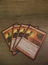 4x Dragon's Herald Shards of Alara uncommon MTG Magic