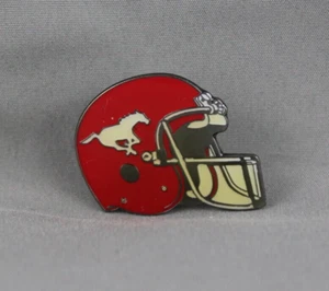 Calgary Stampeders Pin (VTG) - Helemt Design - Intarsien Pin - Bild 1 von 3