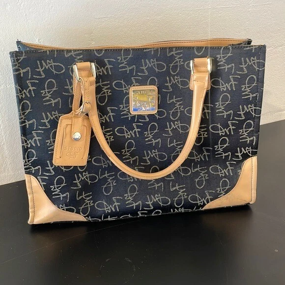 Diane Von Furstenberg  Shoulder Bag 15x13 Luggage Travel Purse Handbag - Image 1 of 4