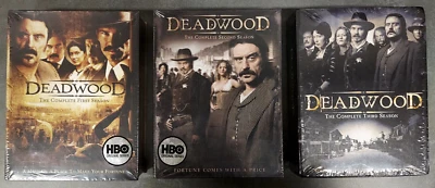 Deadwood dvd complete Seasons 1, 2, and 3. Boxed set, sealed. Foto 1 de 4