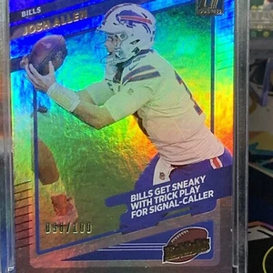 2021 Panini Donruss - Highlights Holo #HI-2 Josh Allen /100 - Picture 1 of 5