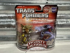 Transformers Robot Heroes Beast Wars Series Rattrap Vs. Megatron Sin usar, en caja - Imagen 1 de 6