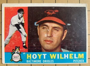 1960 TOPPS BASEBALL HOYT WILHELM #395 - Picture 1 of 2