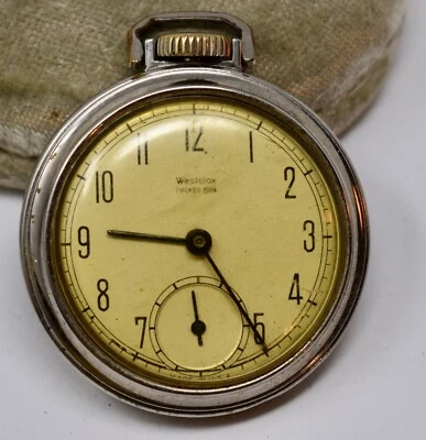 Classic Vintage Westclox Pocket Ben Pocket Watch December 1956 - Image 1 of 4