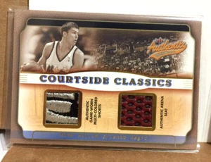 Mike Miller 2001-02 Fleer Authentix Courtside Classics Shorts Patch Seat /150 SP - Foto 1 di 2