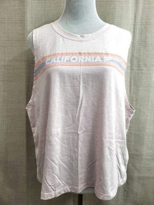 Fabletics Womens Pink California Sleeveless Athletic Active Top Shirt Size XL - Image 1 of 4