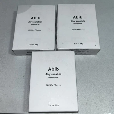 3 Seale Abib Airy Sun-stuck Smoothing Bar 23 G Each, Slightly Damaged Boxes - Image 1 of 4
