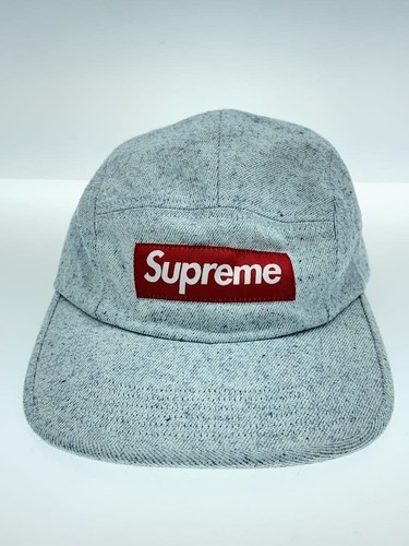 Supreme 24SS Berretto da Campeggio in Denim Rivestito OMAGGIO Denim Indaco Uomo