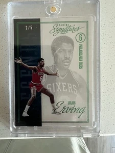 2012-13 Panini Signatures - Legends Julius Erving #241 /25 - Picture 1 of 6