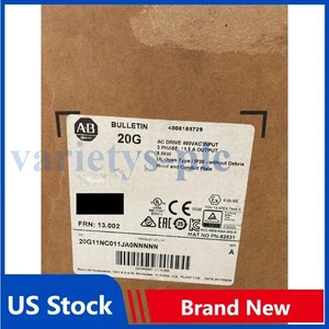 Allen Bradley 20G11NC011JA0NNNNN Air Cooled 755 AC Drive US Free Tax - Picture 1 of 5