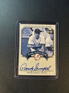 Upper Deck Yankees Signature Series 2003 - Autógrafos del Orgullo de Nueva York Randy... - Imagen 1 de 2