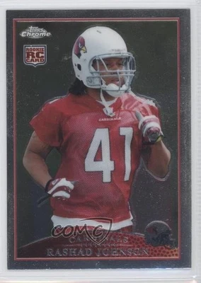 2009 Topps Chrome Rashad Johnson #TC201 Rookie RC - Image 1 of 2