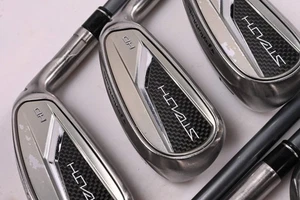 Taylormade Stealth HD Irons / 5-PW+SW / Regular Flex Fujikura SpeederNX 50 - Picture 1 of 7