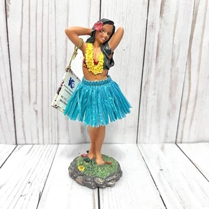 Classic Dashboard Hula Girl Bobble Car Accessory Decor Hawaii Souvenir **Chipped - Picture 1 of 13