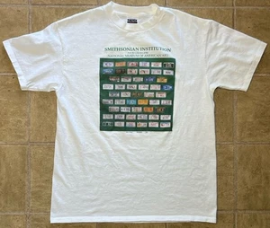 Camiseta de Colección Smithsonian Institution Arte Para Hombre Grande Mike Wilkins Preámbulo '87 - Imagen 1 de 10