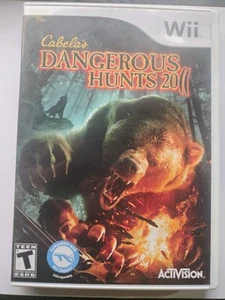 Cabelas Dangerous Hunts 2011 (Nintendo Wii) - great condition! complete - Picture 1 of 5