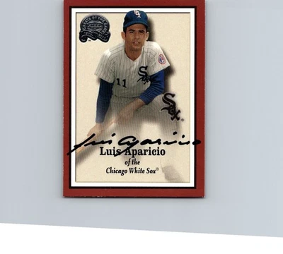 2000 Fleer Greats of the Game - Luis Aparicio #24 AUTO AUTOGRAPHED SIGNED - Image 1 of 2