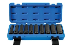 Laser Tools Deep Impact Socket Set 1/2"D 10pc 7041 - Picture 1 of 1