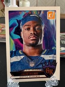 2025 Donruss Jalen Milroe Rookie Gridiron Kings RC #RGK-KME Seahawks - Picture 1 of 2