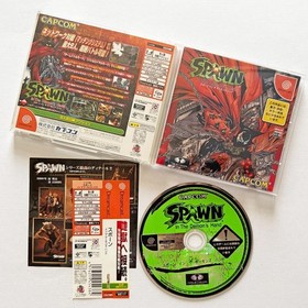 Spawn In the Demon's Hand Dreamcast DC NTSC-J Japan Import Capcom Retro Obi
