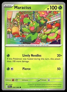SV: Black Bolt #008/086 Maractus - Picture 1 of 2