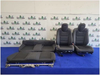 2010-2015 Chevrolet Camaro 1LE SS Set Coupe Cloth Seats Bucket Good Bags 2736 - Image 1 of 4