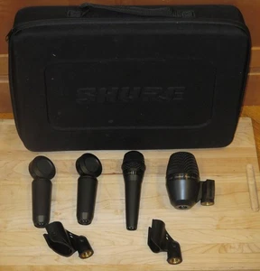 Shure PGAStudioKit4 PGA52 PGA57 PG181 Instrumento Batería y Micrófonos de Dirección Lateral - Imagen 1 de 6