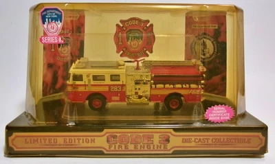 Code 3 Die Cast Seagrave New York FDNY #283 Fire Engine Truck  NIB - Image 1 of 4