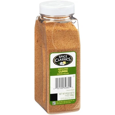 Spice Classics Ground Cumin, 14 oz - One 14 Ounce Container of Ground Cumin Powd - Image 1 of 4