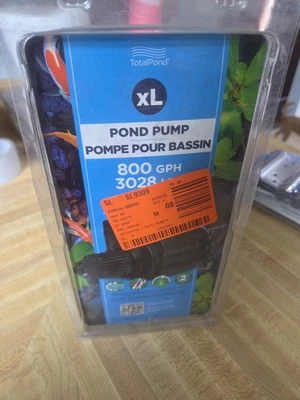 TotalPond Large Pond Pump 52676, Large Pond Pump with Flow Control, 800 GPH NEW - Image 1 of 4