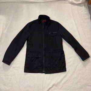 HUGO Boss Red Label Herren Größe L Schwarz Militär Feldjacke - Bild 1 von 13