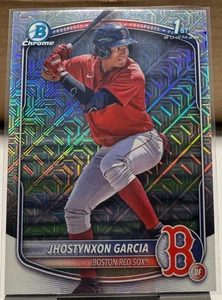 Bowman 2025 - Chrome Prospects Jhostynxon Garcia #BCP-43 Mojo Refractor (RC) - Imagen 1 de 2