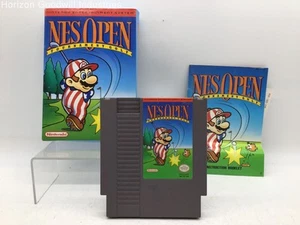 NES Open Tournament Golf Game For Nintendo Entertainment System | IOB W/ Manual - Picture 1 of 11