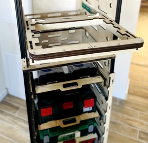 Schublade ohne Vollauszug  L-Boxx| Bosch Sortimo | Einhell | Makita | FatMax uvm - Picture 1 of 11