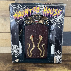 The Haunted House Dracula's Tomb Halloween Electronic Vintage 1993 11" SEE VIDEO - Picture 1 of 17