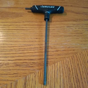 Husky 5/32 In SAE Allen Hex T Handle Key Dual Tip Tool "AS IS" Read - Bild 1 von 6