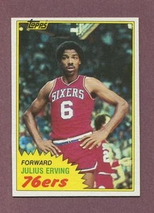 1981 Topps Julius Erving #30 - Philadelphia 76ers - NM+ (2418) - Bild 1 von 2