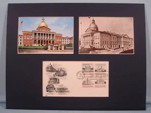 The Massachusetts State House & First Day Cover - Picture 1 of 1