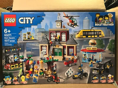 LEGO City Main Square 60271 Juego de Construcción 1.517 Piezas NUEVO PRECINTADO Foto 1 de 4
