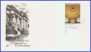 USA3 #3390 U/A ARTCRAFT FDC PB Biblioteca del Congreso - Imagen 1 de 1