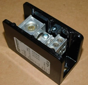NEW MARATHON 1431553 POWER DISTRIBUTION BLOCK, 1 to 6 pole, 600V 335A - Picture 1 of 5