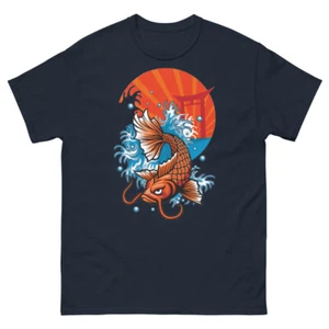 Koi Fish Herren Heavyweight Tee  - Bild 1 von 12