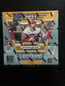 2021 Panini Prizm Draft Baseball FOTL HOBBY BOX Sealed 5 Autos per Box - Bild 1 von 11