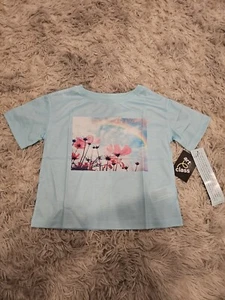 Art Class Girls Short Sleeve Graphic Sleepwear Shirt Dreamy S (6/6X) Blue New - Picture 1 of 5