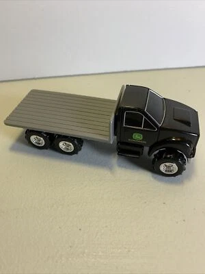 ERTL John Deere Flatbed Pickup Truck Farming 1/64 Scale Black/Gray - Image 1 of 4